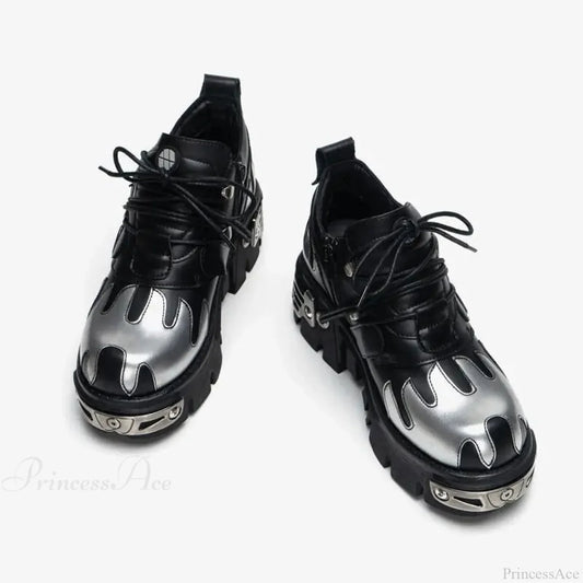 Dark Fire Carved Elevated Sneaker