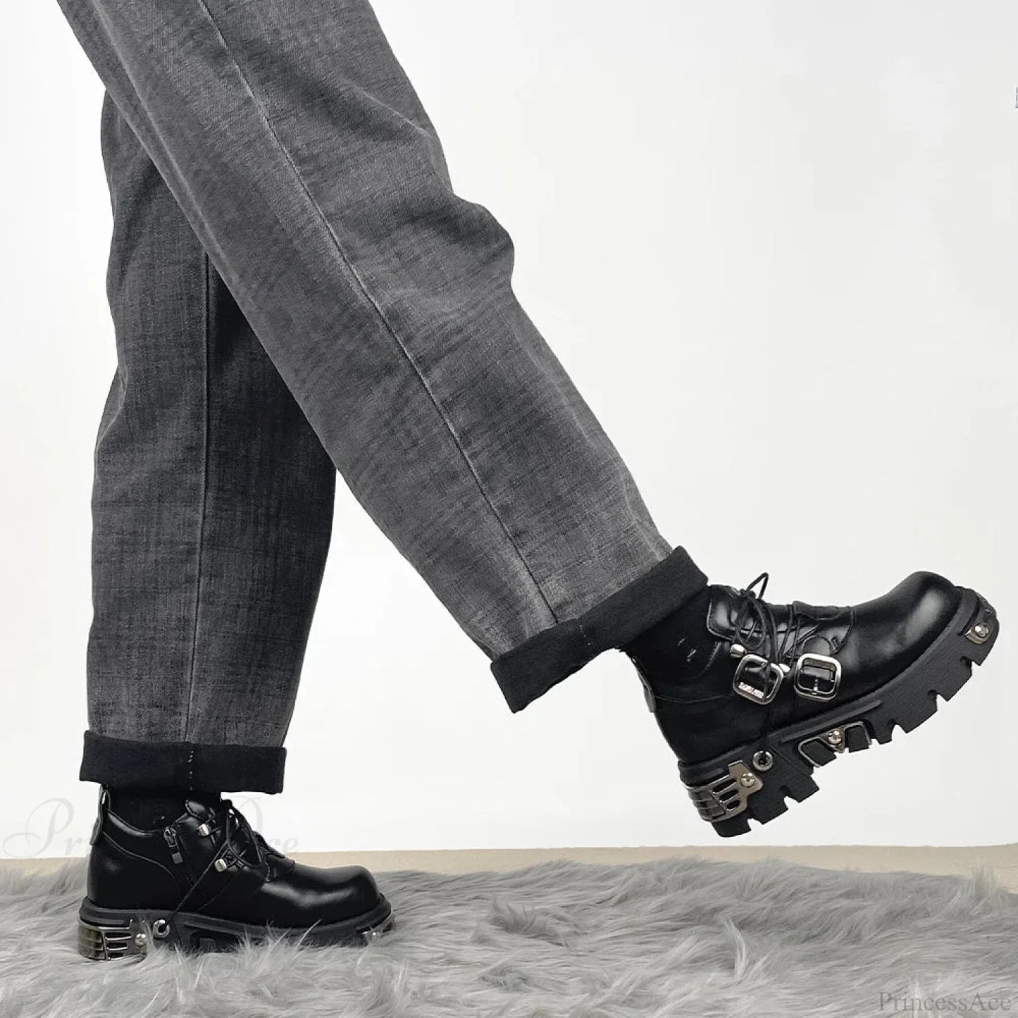 Dark Fire Carved Elevated Sneaker