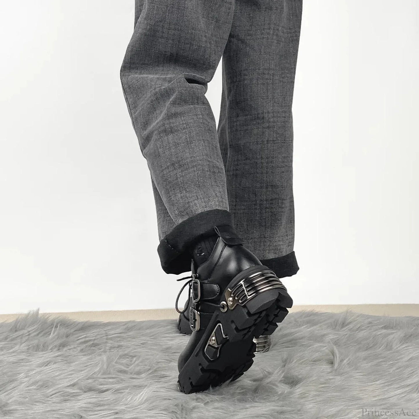 Dark Fire Carved Elevated Sneaker
