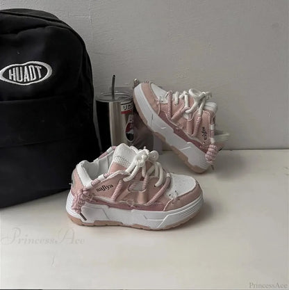 Dark Grey Gothic Bulky Sneaker