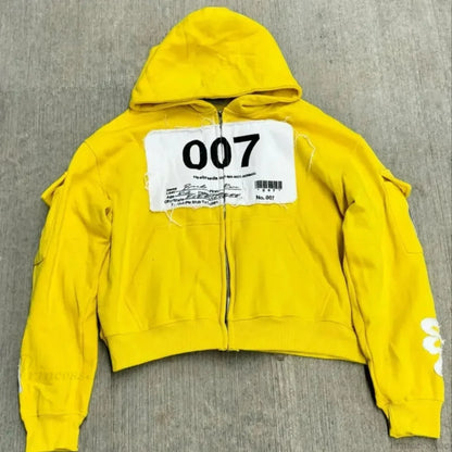 Dark Pink Cleansing Zip Hoodie