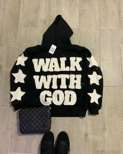 Dark Star Patch Huge Hoodie