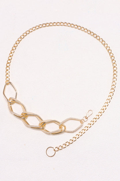 Fashionable Chunky Metal Chain Waist Chain