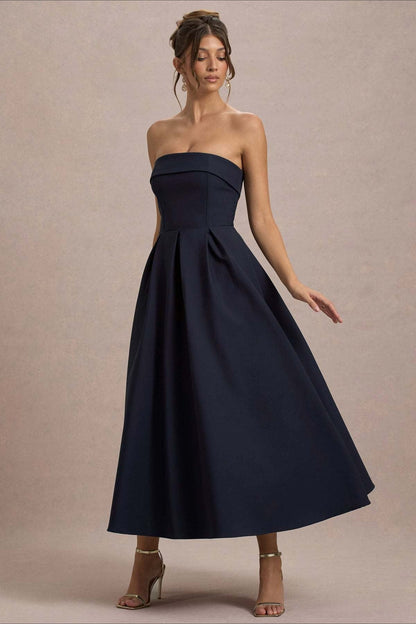 Bandage Strapless Party Dress