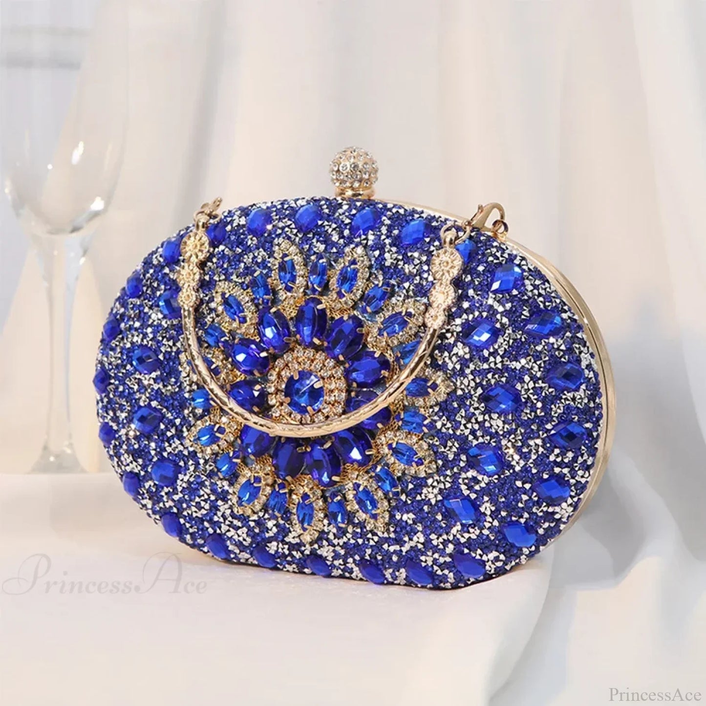 Diamond Luxury Crystal Clutch Evening Wedding Party Purse
