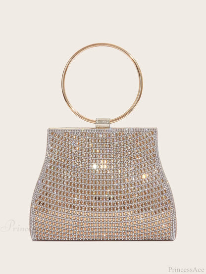 Diamond Rhinestones Bridal Evening Clutch Bag