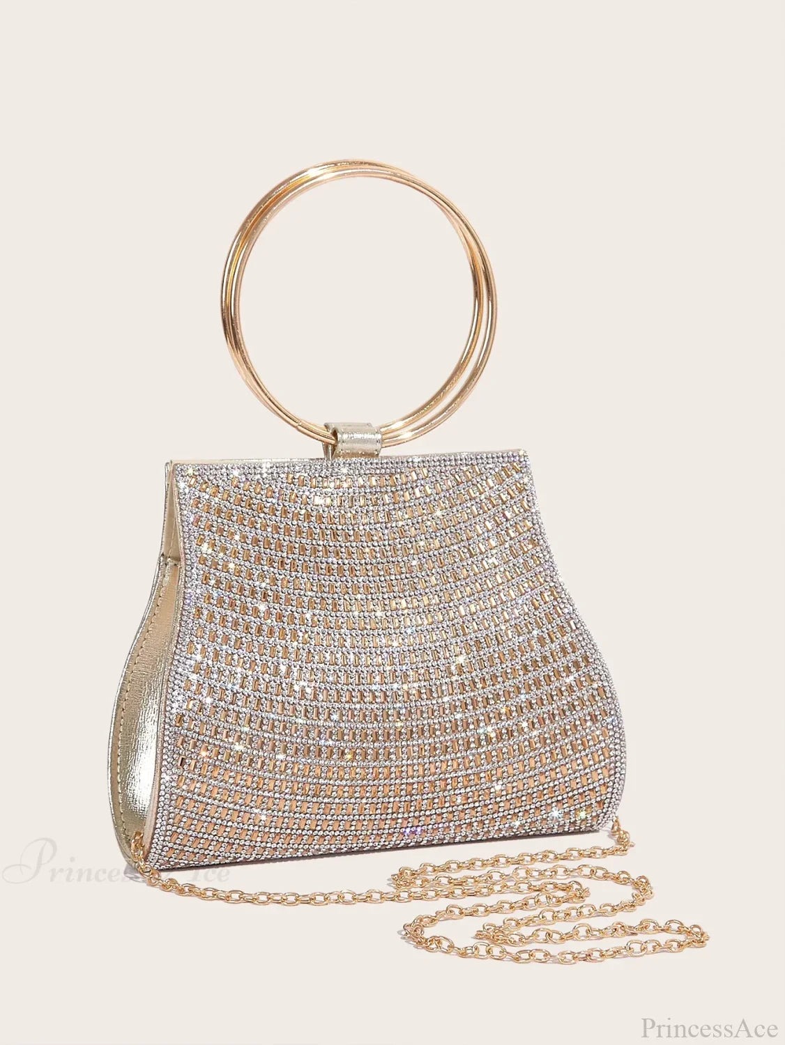 Diamond Rhinestones Bridal Evening Clutch Bag