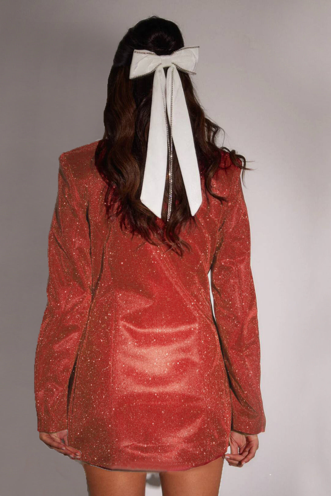 Minivestido con blazer entallado y elegante