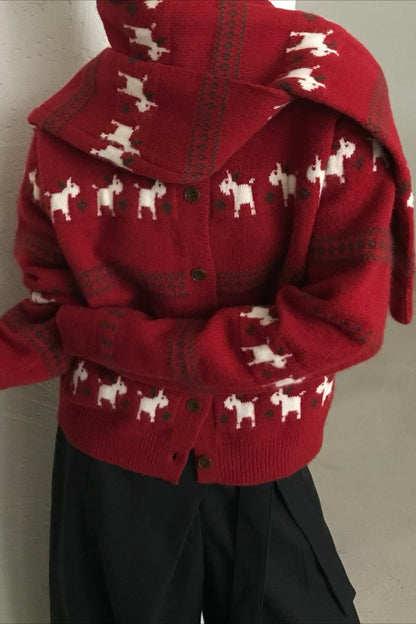Tassel Knit Cardigan