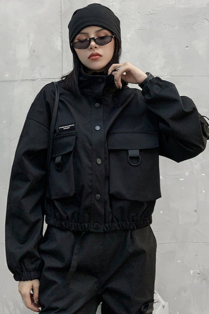 Chaqueta utilitaria corta de calle