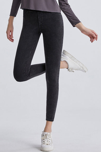 Leggings moldeadores de cintura alta con forro polar