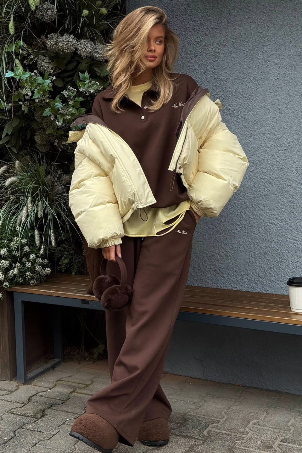 Relaxed Fit Puffy Puffer Jacket