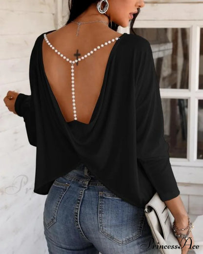 Elegant Fashion Casual Long Sleeve T-shirt