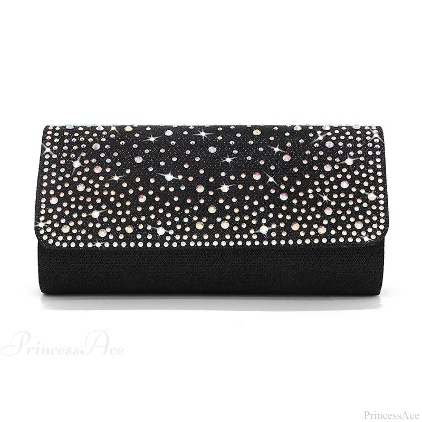 Elegant Sparkling Rhinestone Dinner Banquet Envelope Bag
