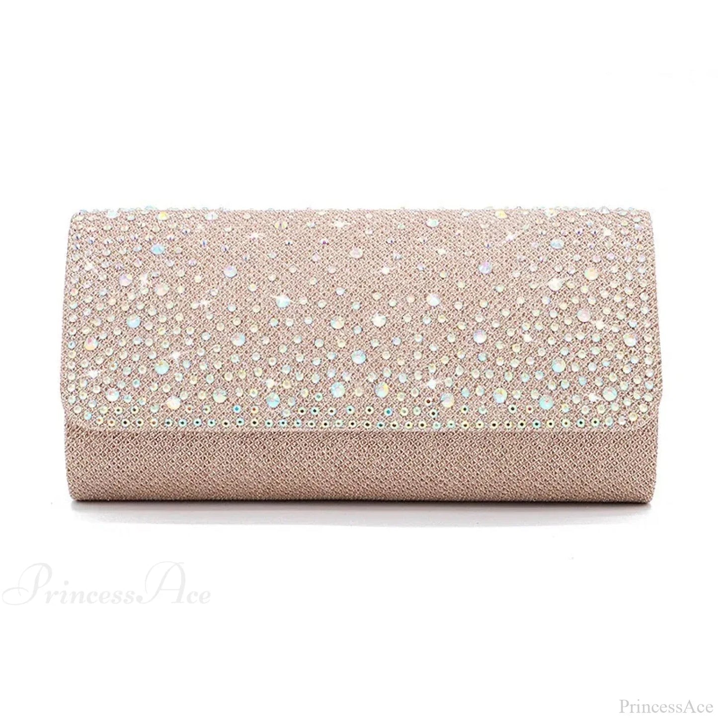 Elegant Sparkling Rhinestone Dinner Banquet Envelope Bag