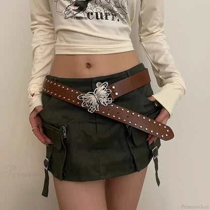 Empty Arch Gothic Punk Style Strap