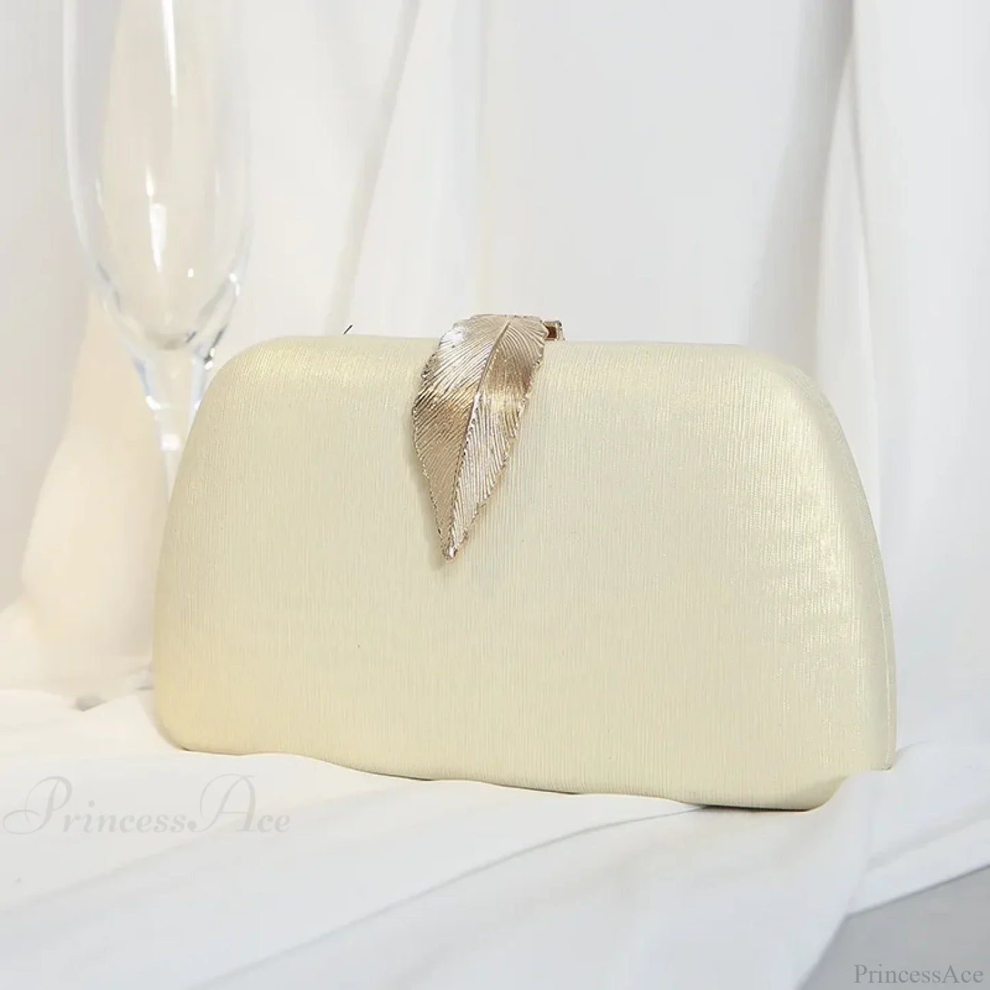 Evening Clutch Pearl Chain Handbag Wedding Cocktail Party Purse