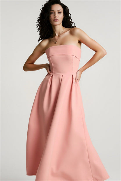 Bandage Strapless Party Dress