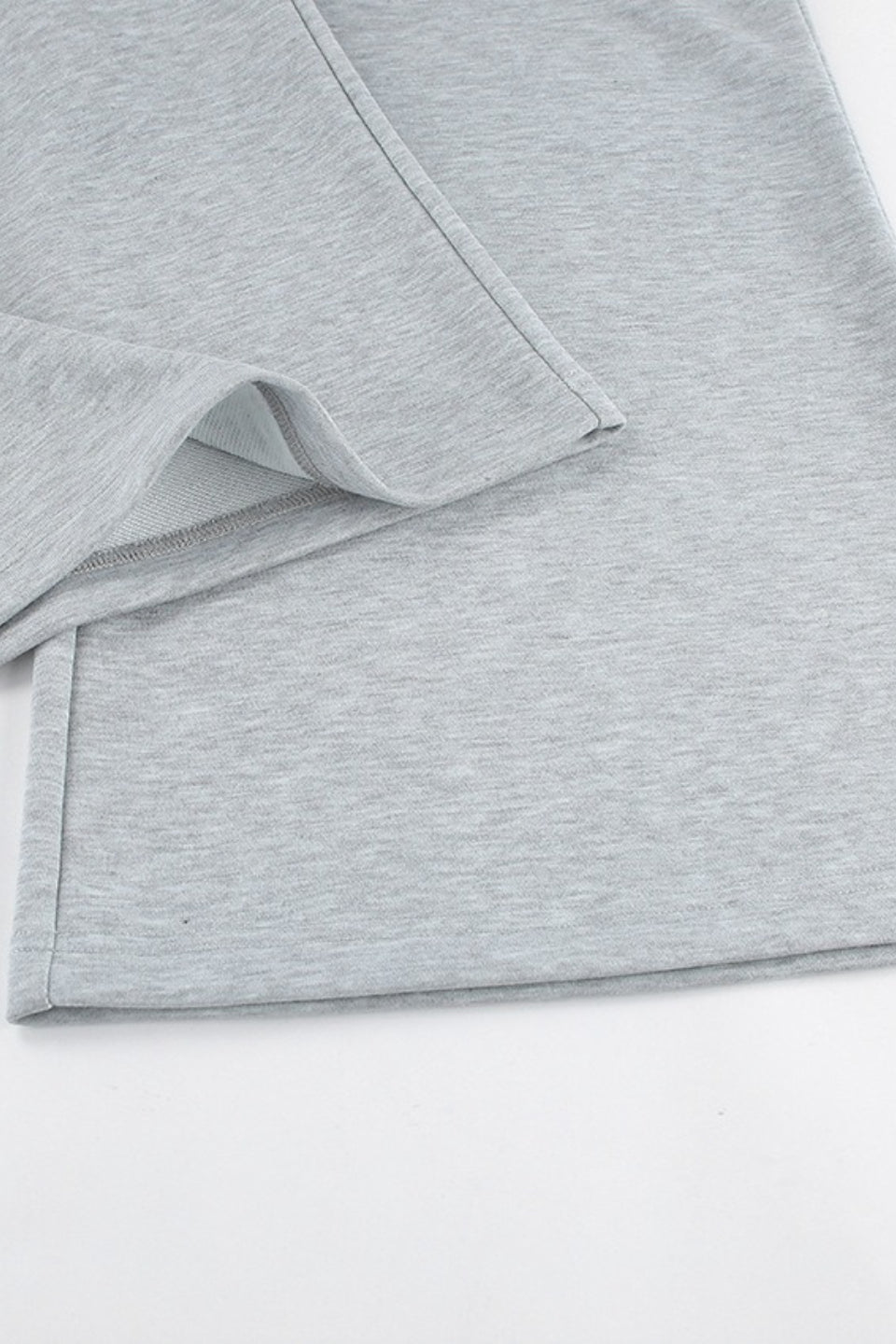 Conjunto de dos piezas de jersey sin mangas y pantalón de pernera ancha