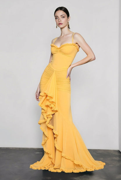 Silk Satin Sleeveless Vacation Dress
