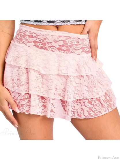 Fairy Tiered Flowy Ruffle Skirt