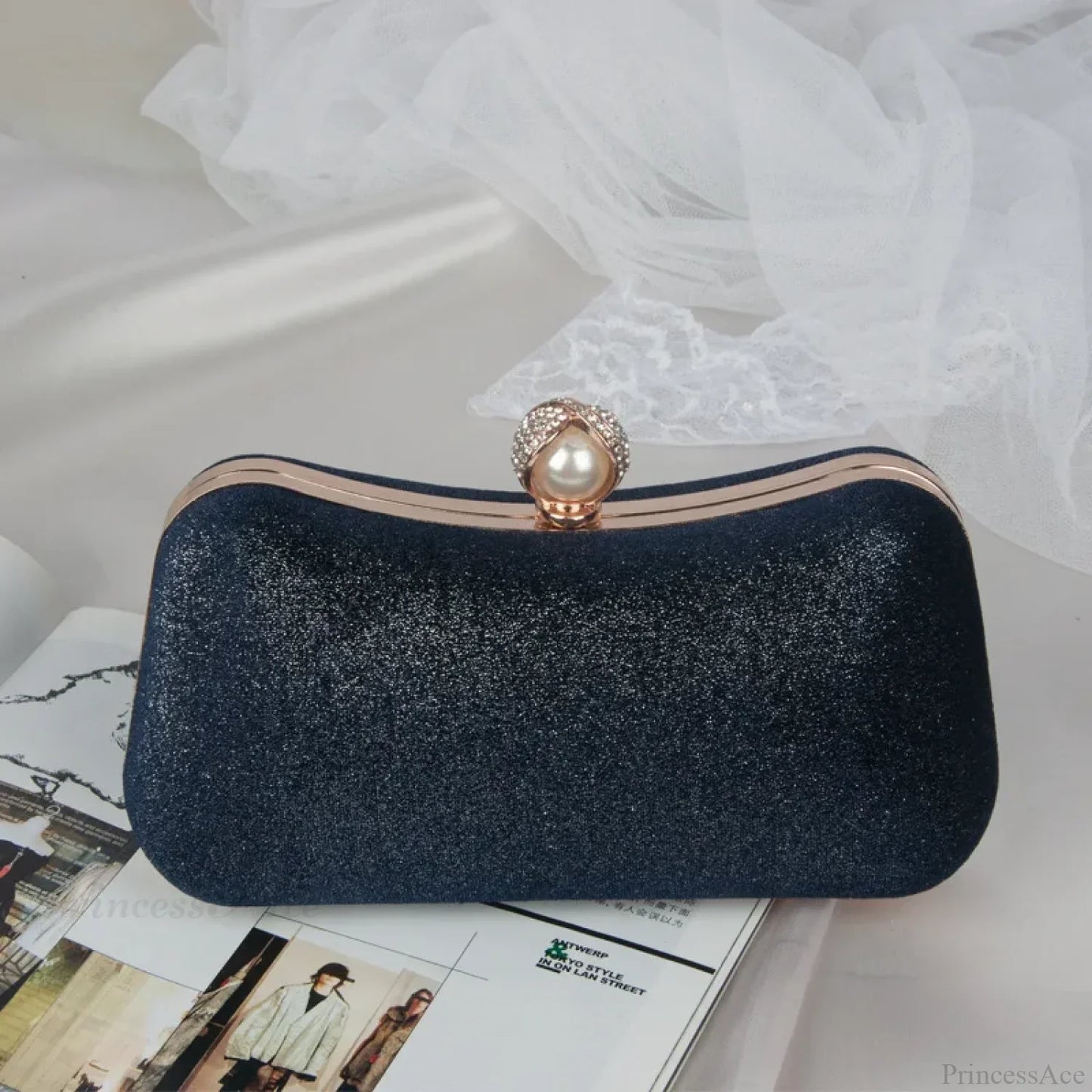 Fashion Evening Clutch Tassel Chain Shoulder Bag