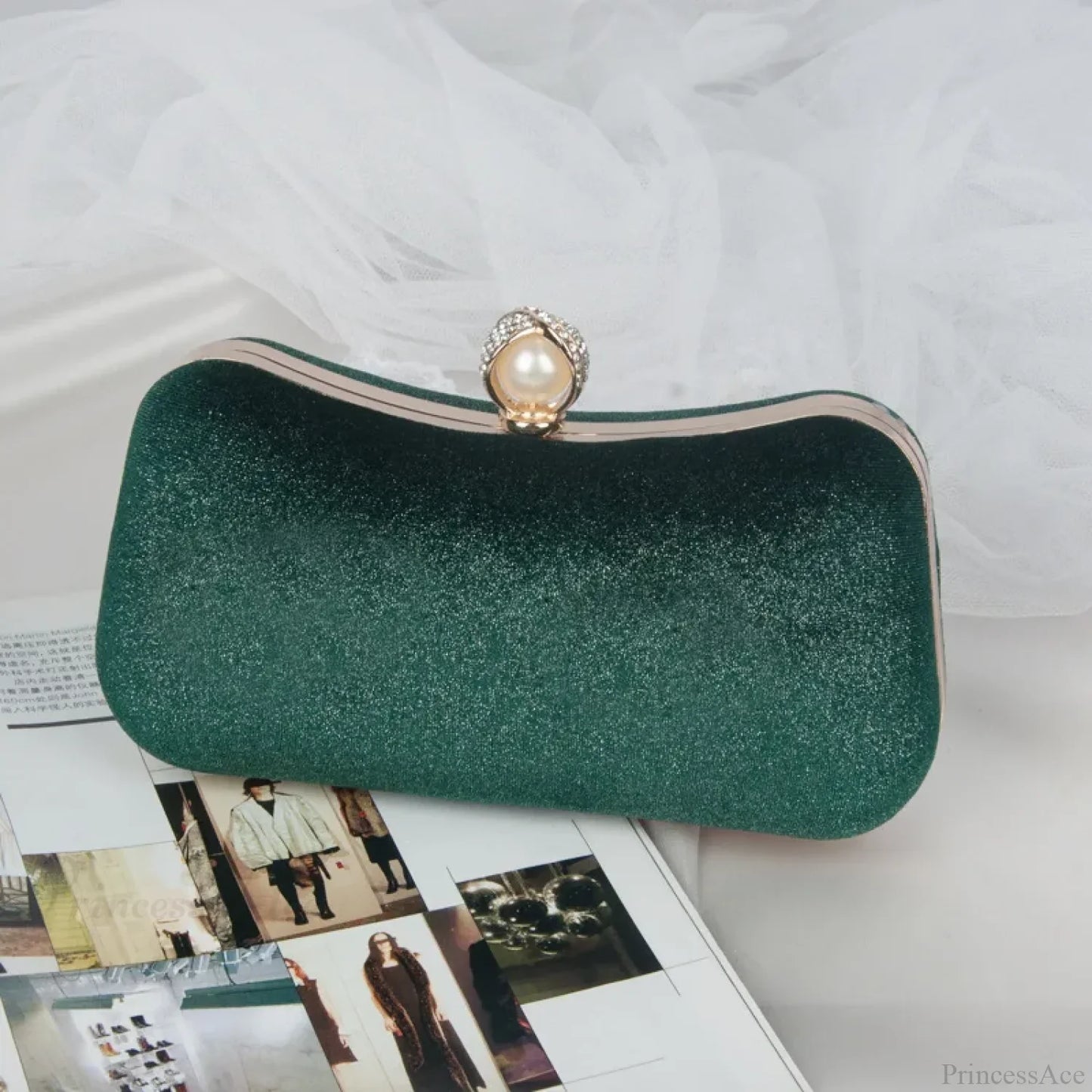 Fashion Evening Clutch Tassel Chain Shoulder Bag