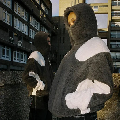 Fashion Oversized Coat Hoodie