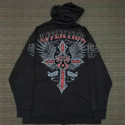 Fashionable Loose Plus Size Hoodie