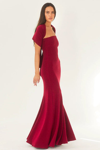 Strapless Mermaid Party Dress