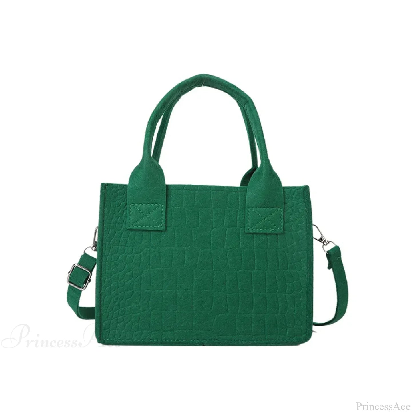 Felt Mini Tote Autumn Winter Small Square Handbag