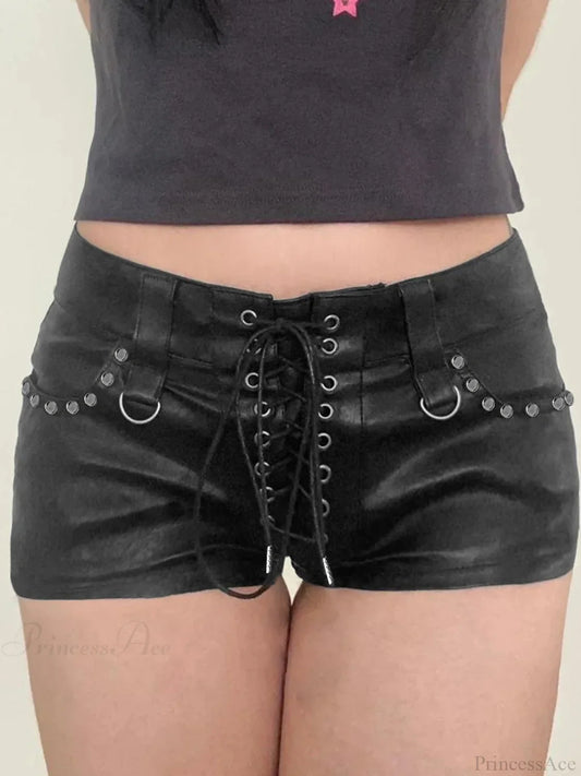 Fringed Denim Short