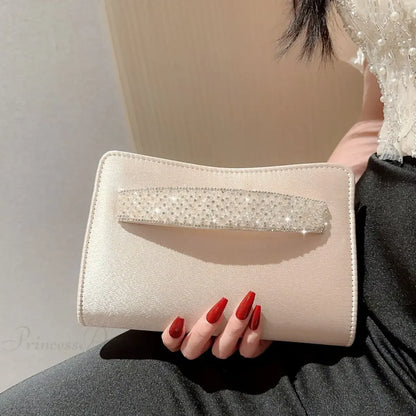 Glitter Diamond Evening Wristlet