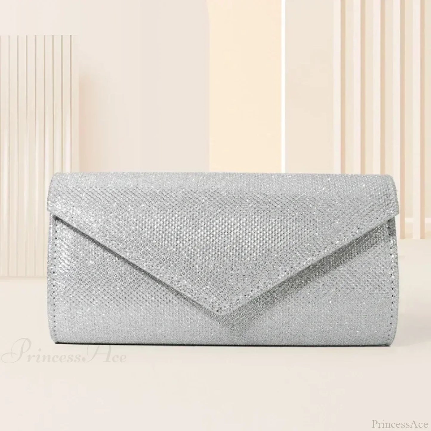 Glitter Envelope Chain Evening Clutch Bag