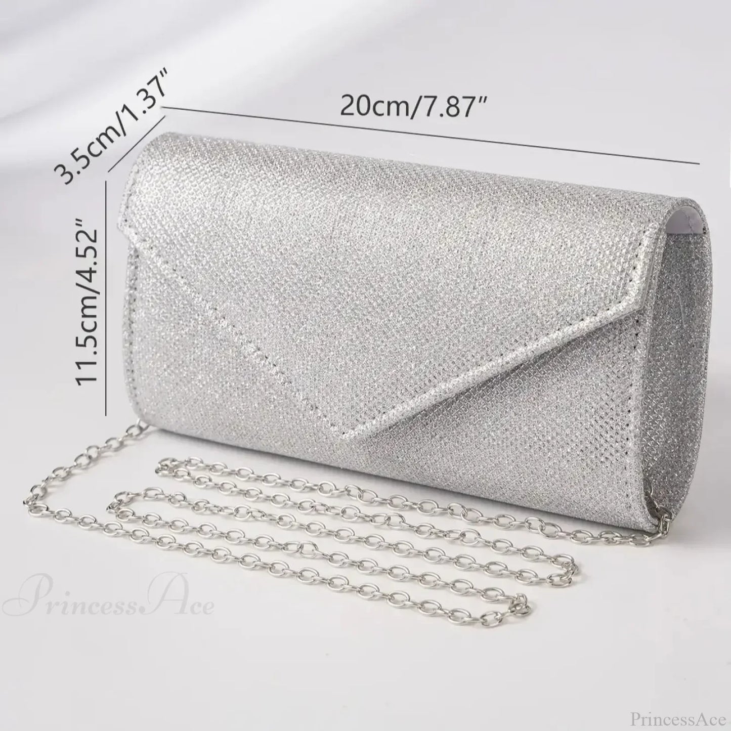 Glitter Envelope Evening Clutch Women's Day Wedding Party Crossbody Bag
