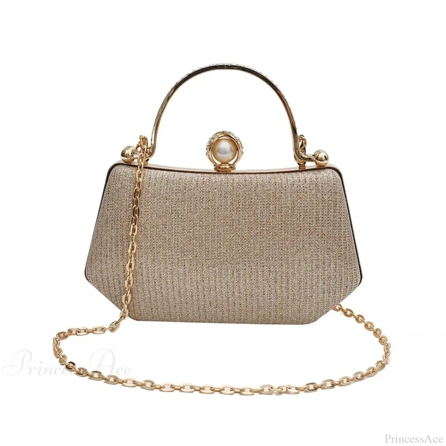 Glitter Evening Banquet Wrist Bag Rhinestone Clutch Bag