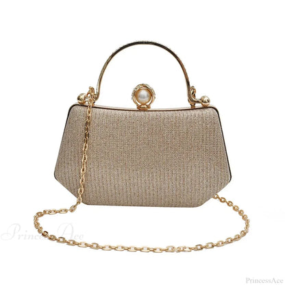 Glitter Evening Banquet Wrist Bag Rhinestone Clutch Bag