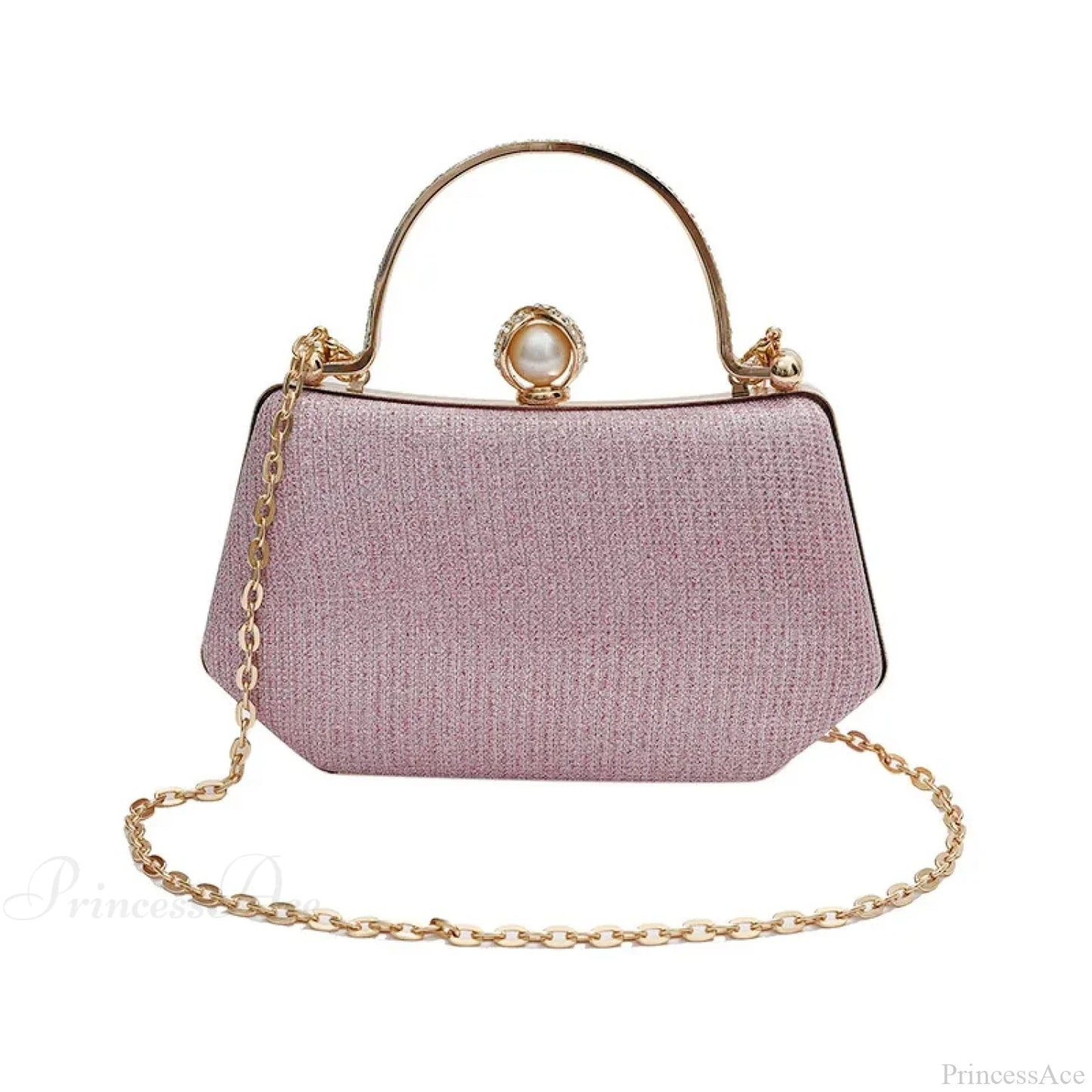 Glitter Evening Banquet Wrist Bag Rhinestone Clutch Bag