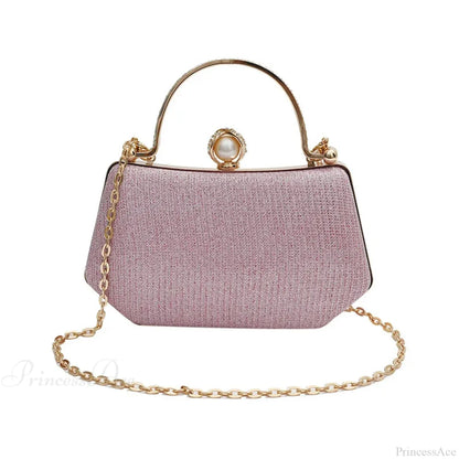 Glitter Evening Banquet Wrist Bag Rhinestone Clutch Bag