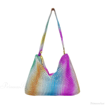 Glitter Evening Cocktail Wedding Clutch Bag