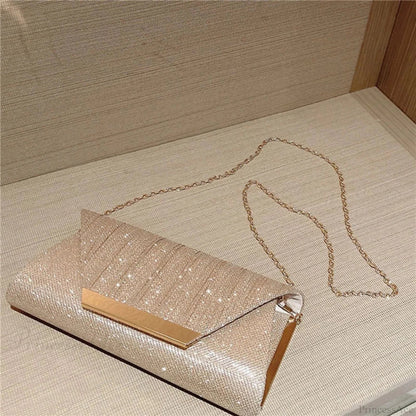 Glitter Party Clutch Bag Wristlet