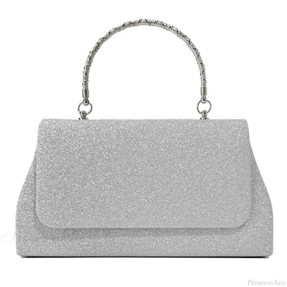 Glitter Sequin Evening Clutch Purses Crossbody Bag