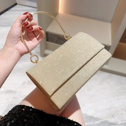 Glitter Wedding Clutch Shoulder Bag for Women