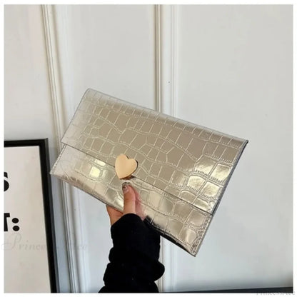 Golden Evening Banquet Clutch Wristlet