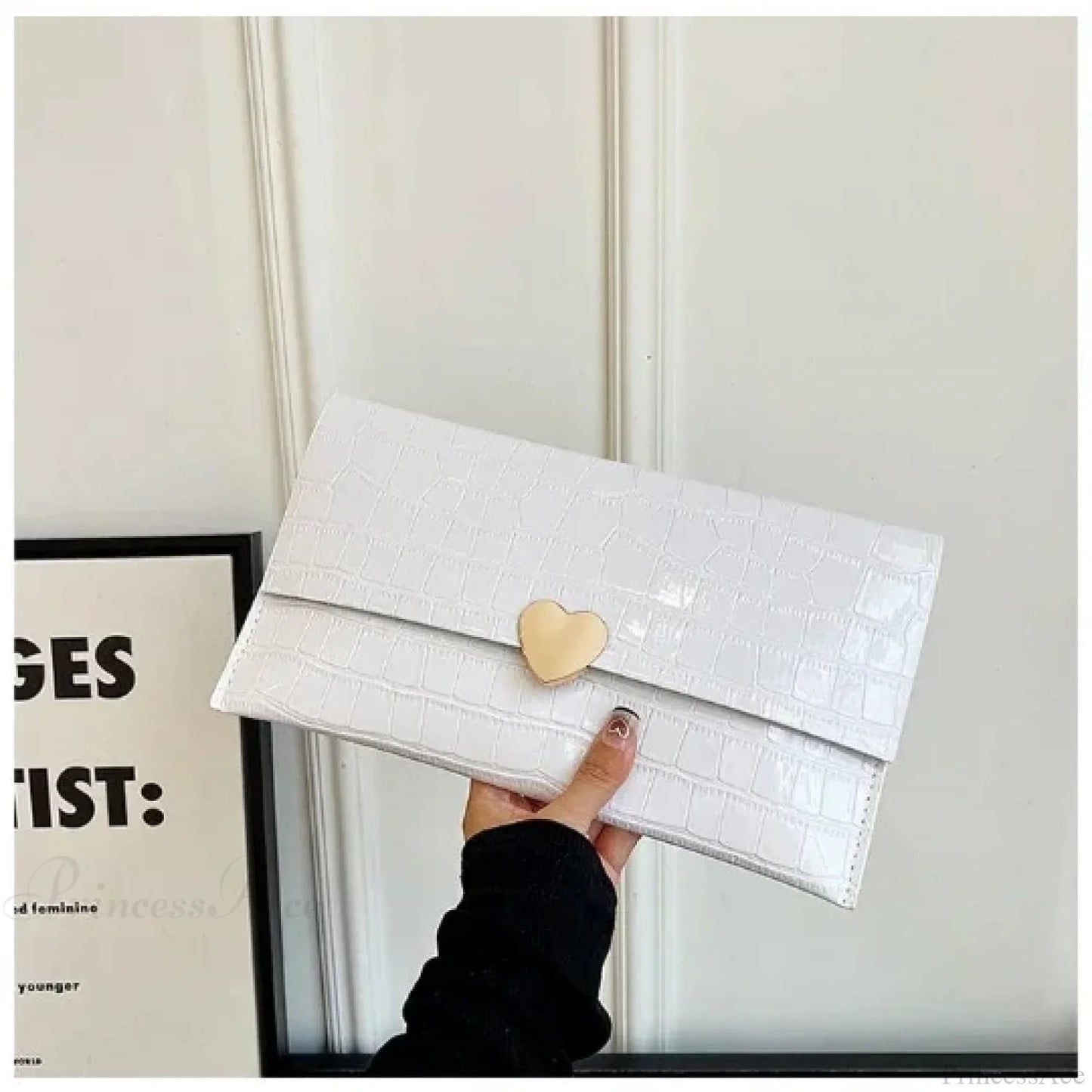Golden Evening Banquet Clutch Wristlet