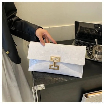 Golden Evening Clutch Wristlet
