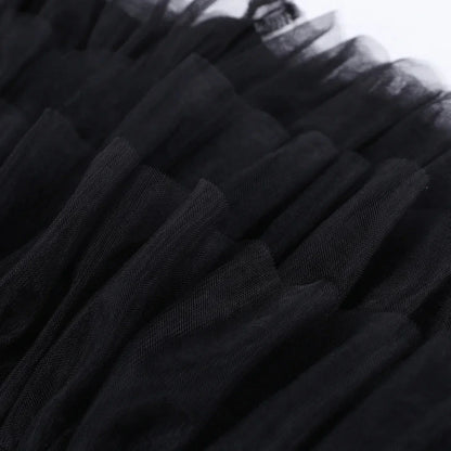 Gothic High Waist Mini Skirt