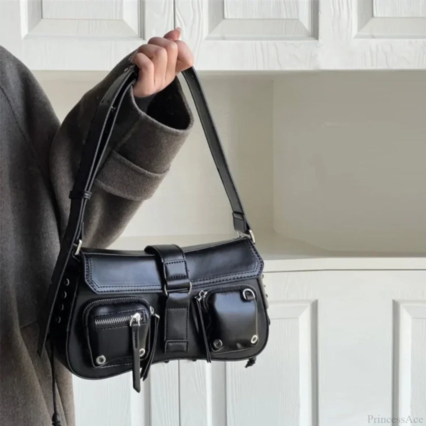 Gothic Star Handbag Retro Shoulder Bag