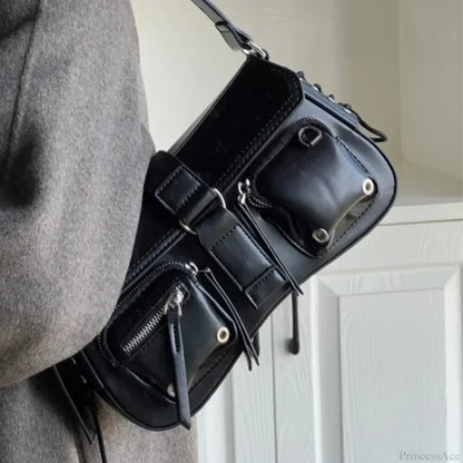 Gothic Star Handbag Retro Shoulder Bag