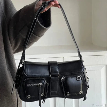 Gothic Star Handbag Retro Shoulder Bag